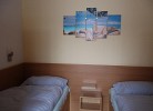Blick ins Schlafzimmer