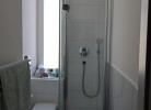 Einsicht in das Badezimmer